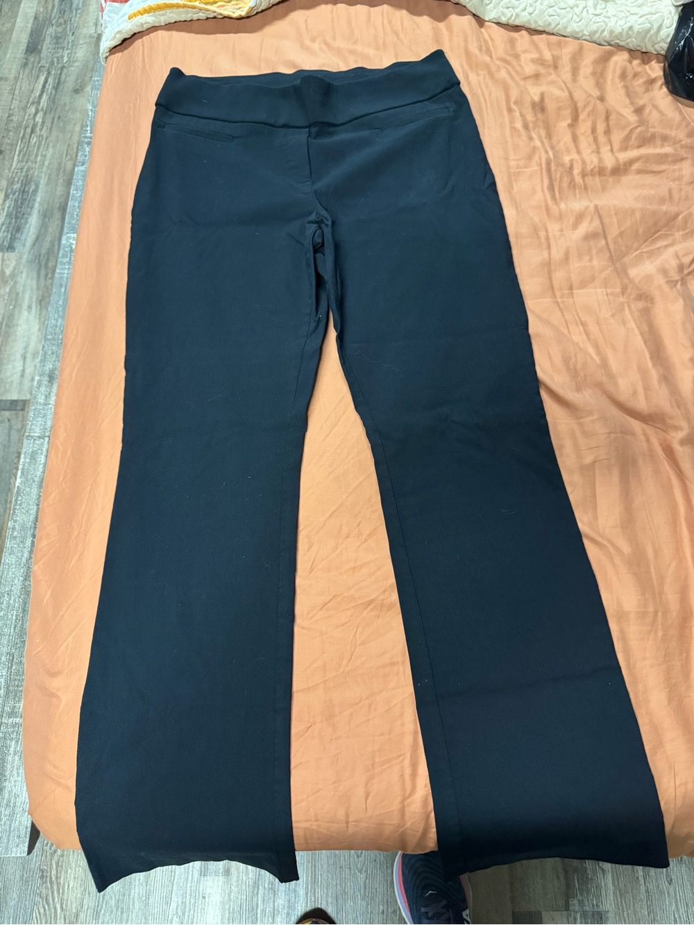 Apt. 9 Black Straight Leg Pants